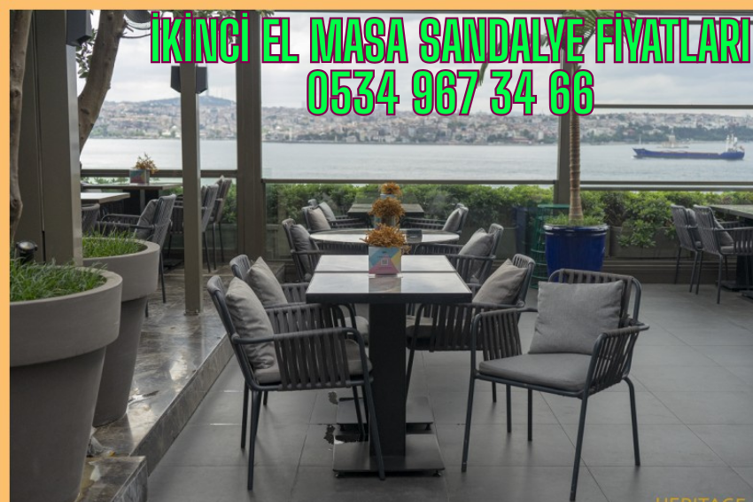İKİNCİ EL MASA SANDALYE fiyatları