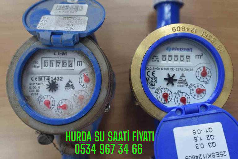 Hurda Su Saati Fiyatı
