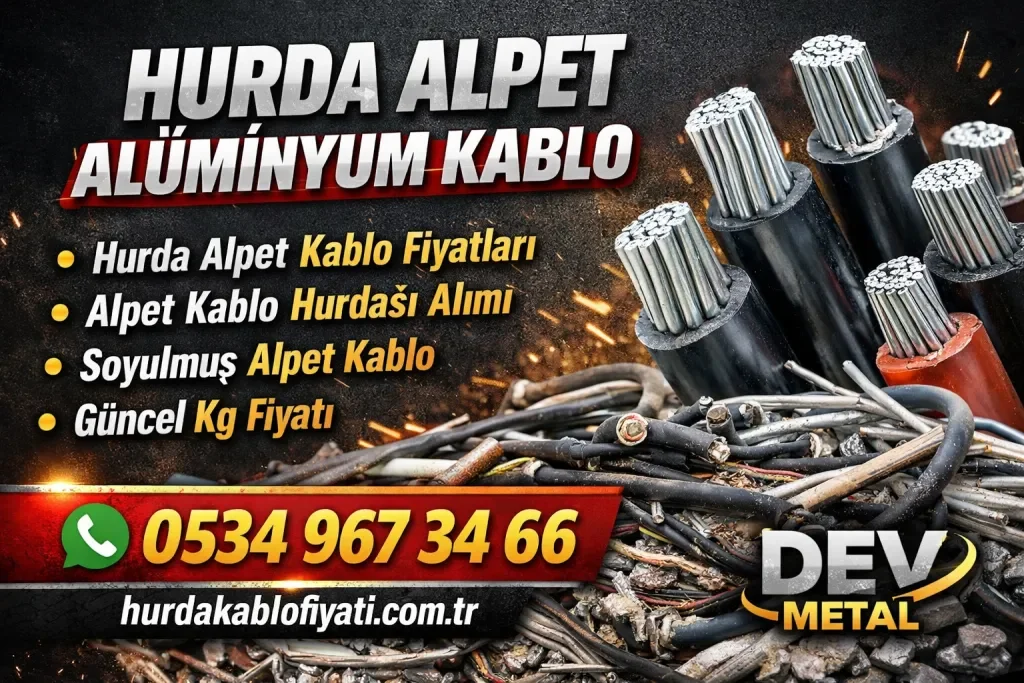 hurda alüminyum kablo fiyatı